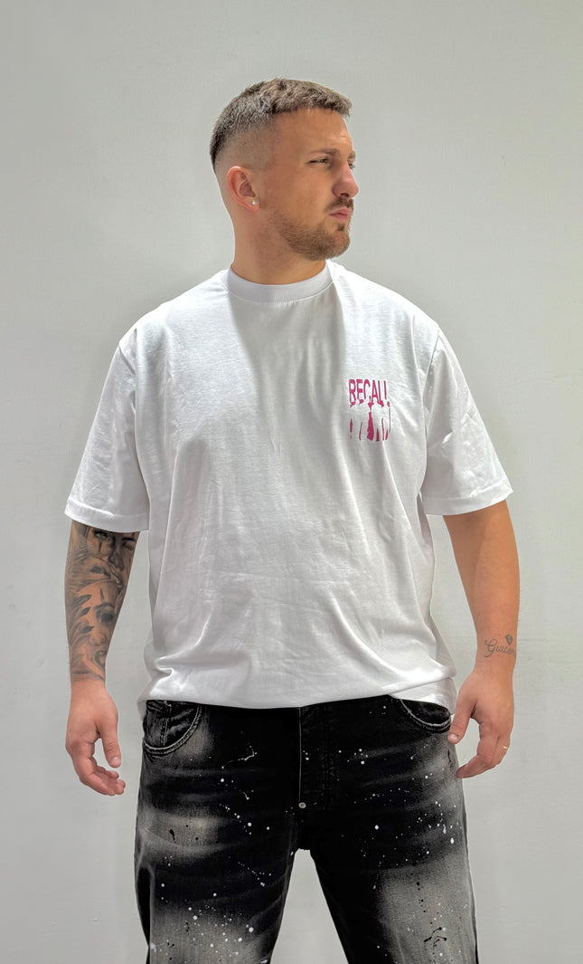 T-SHIRT C/ST FUXIA