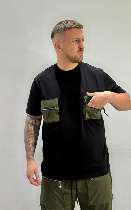 T-SHIRT C/TASCA ZIP