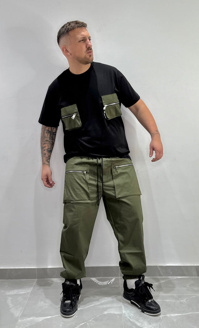 T-SHIRT C/TASCA ZIP