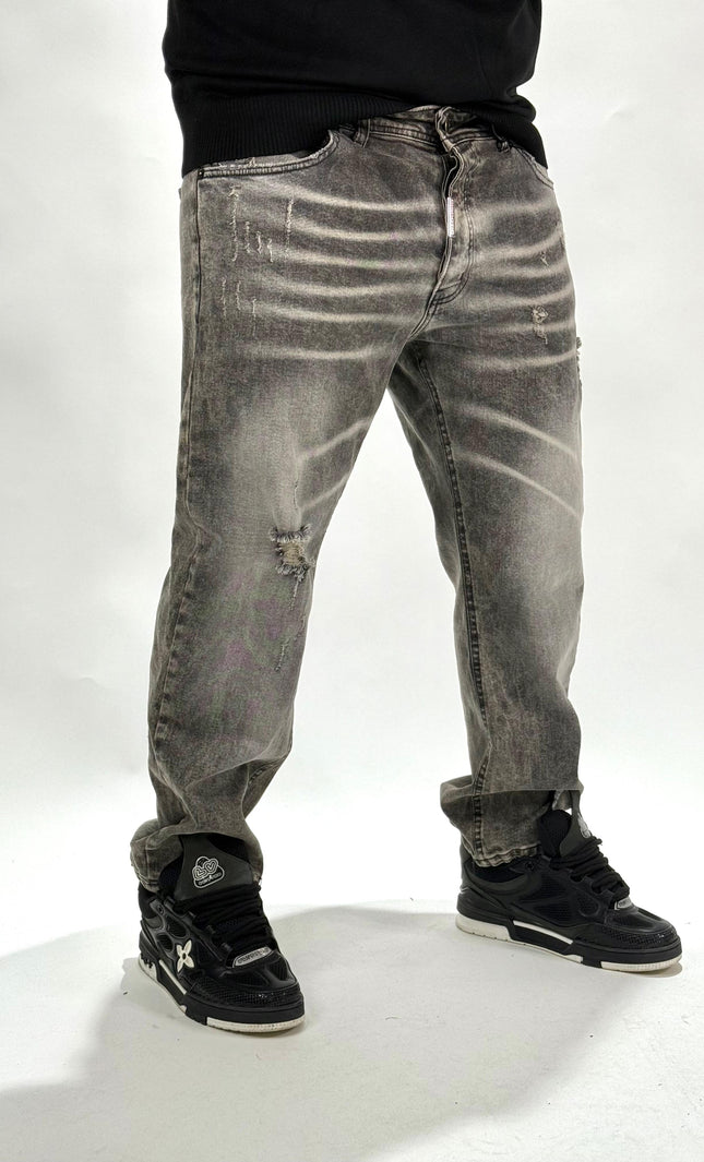 JEANS BAGGY 01 SABBIATO BLACK