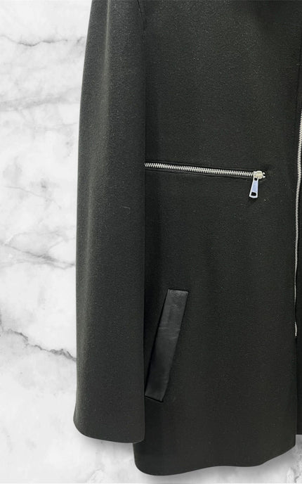 CAPPOTTO ZIP INS. PELLE