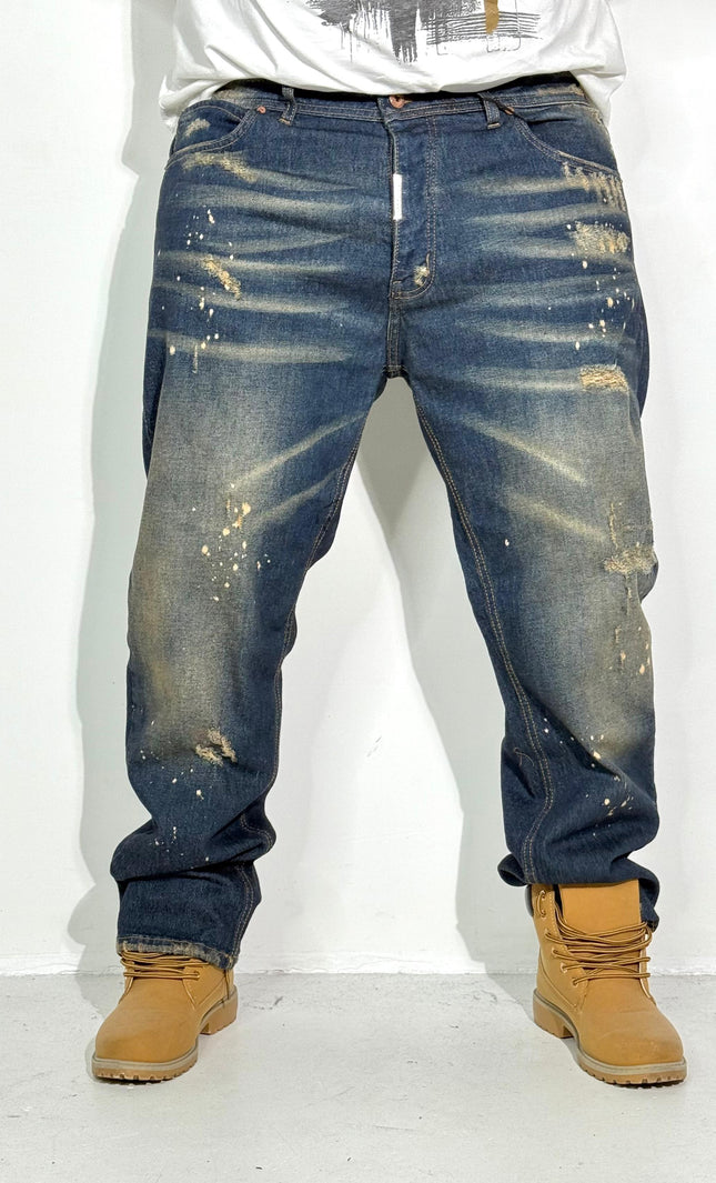 JEANS BAGGY DUSTY SABBIATO