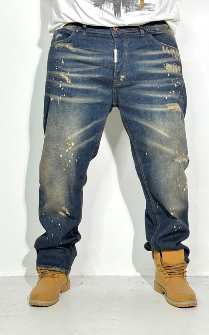 JEANS BAGGY DUSTY SABBIATO
