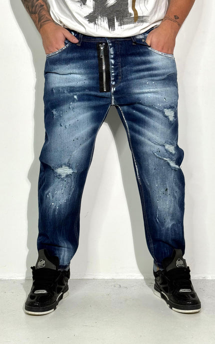 JEANS SANTIAGO BLU