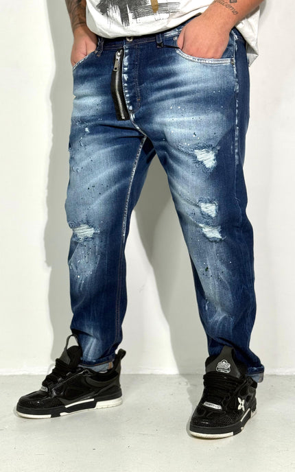 JEANS SANTIAGO BLU