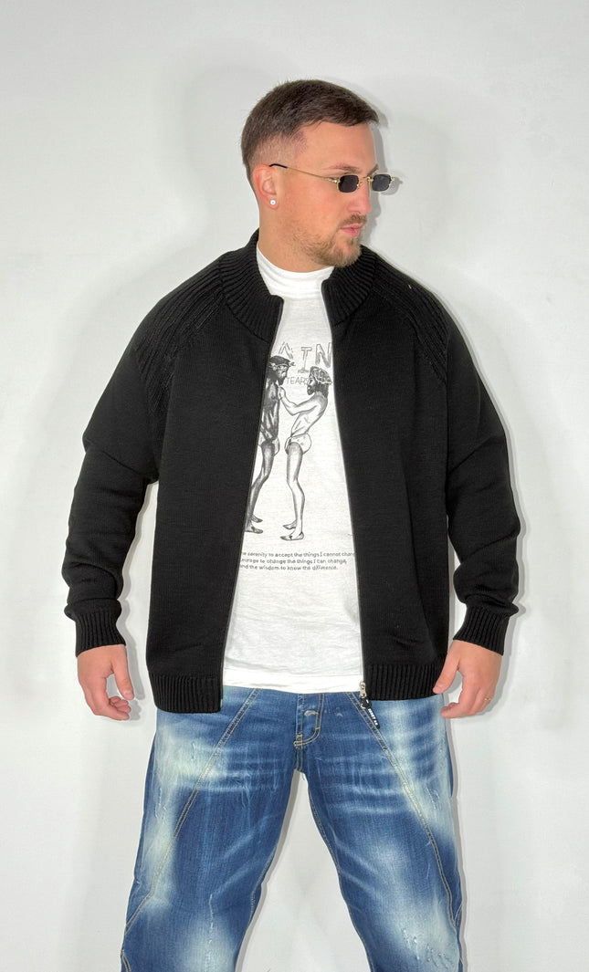 CARDIGAN RACLAN 2COL