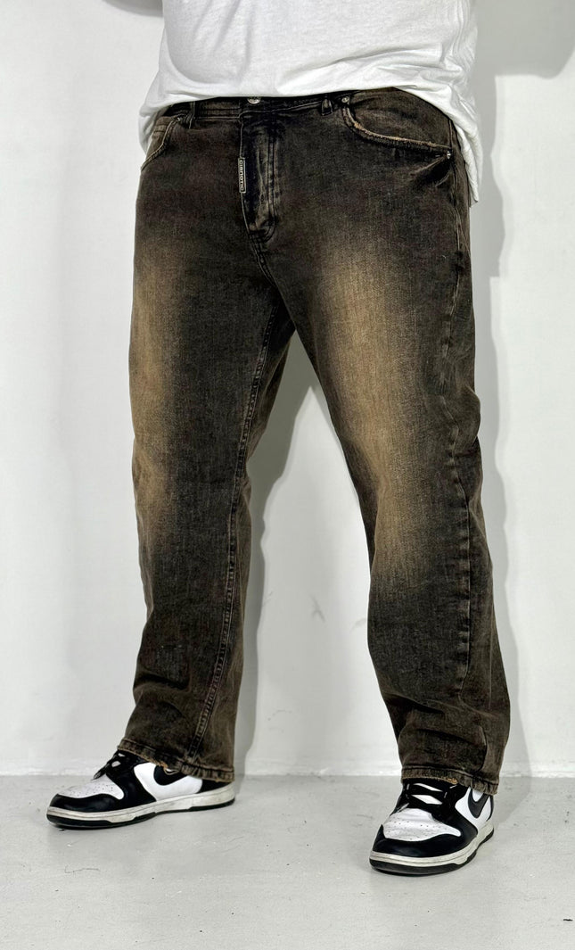 JEANS MSP1 BLACK SABBIATO