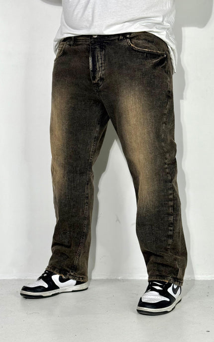JEANS MSP1 BLACK SABBIATO