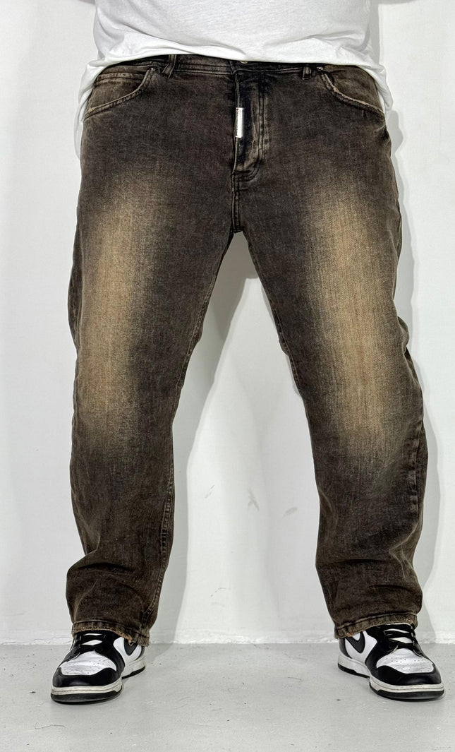 JEANS MSP1 BLACK SABBIATO