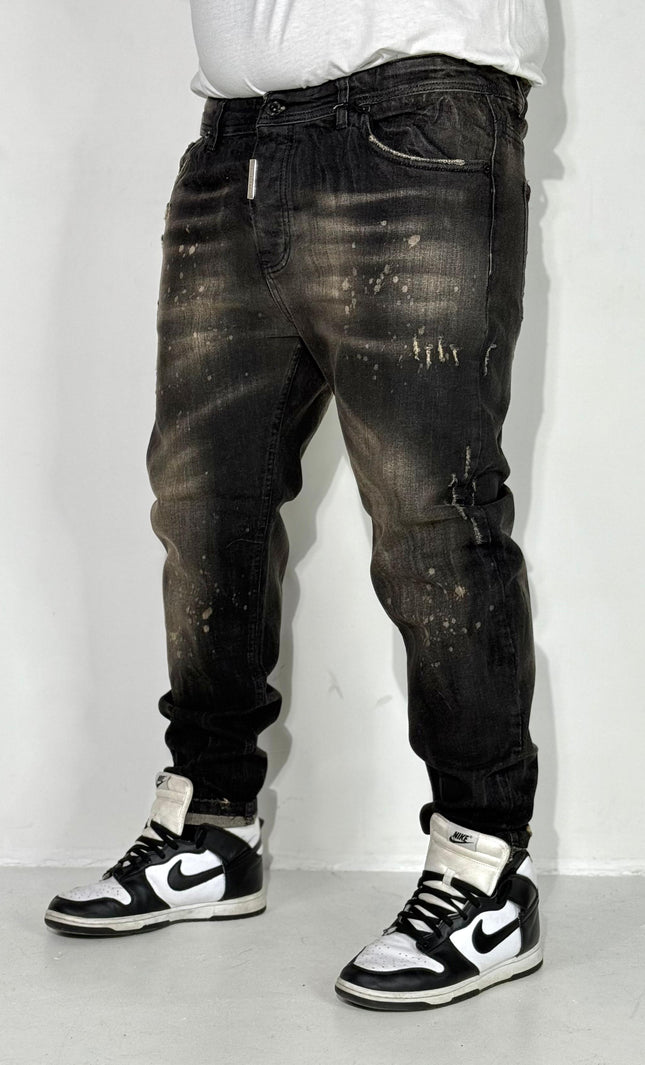 JEANS SOUL BLACK SABBIATO