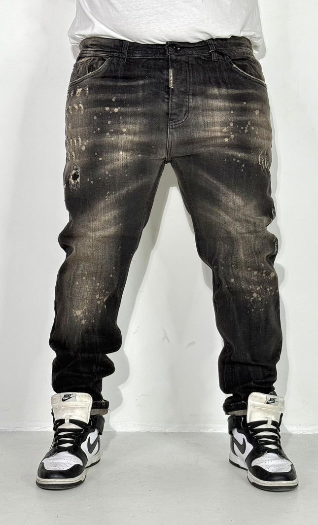 JEANS SOUL BLACK SABBIATO