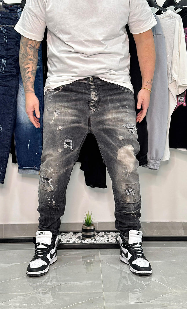 JEANS GRECALE BLACK