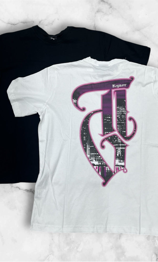 T-SHIRT PALAZZI FUXIA