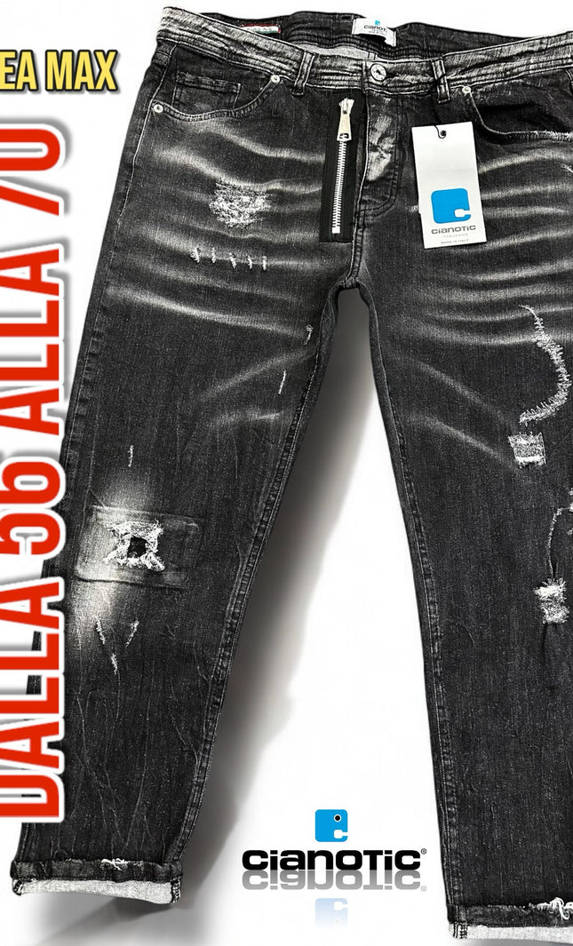 JEANS MICHELANGELO BLACK