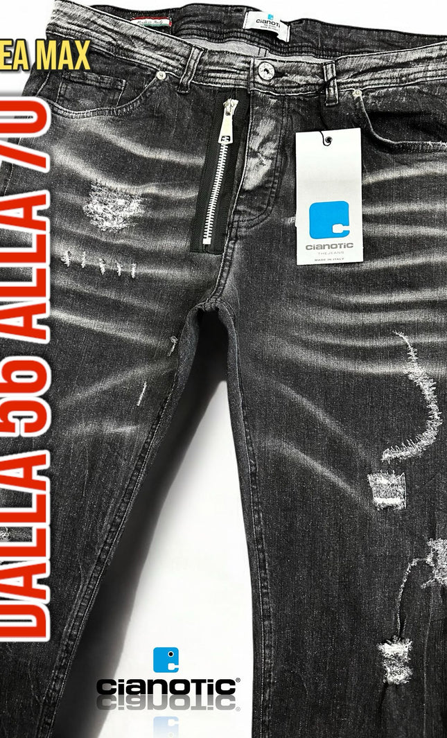 JEANS MICHELANGELO BLACK