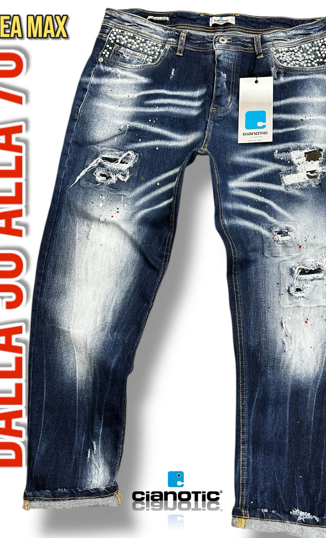 JEANS D25 BLUE
