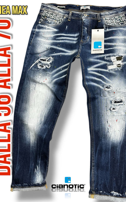 JEANS D25 BLUE
