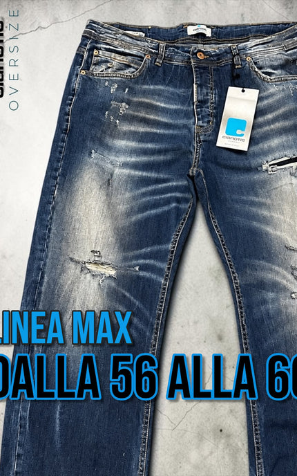 BAGGY 080 BLU