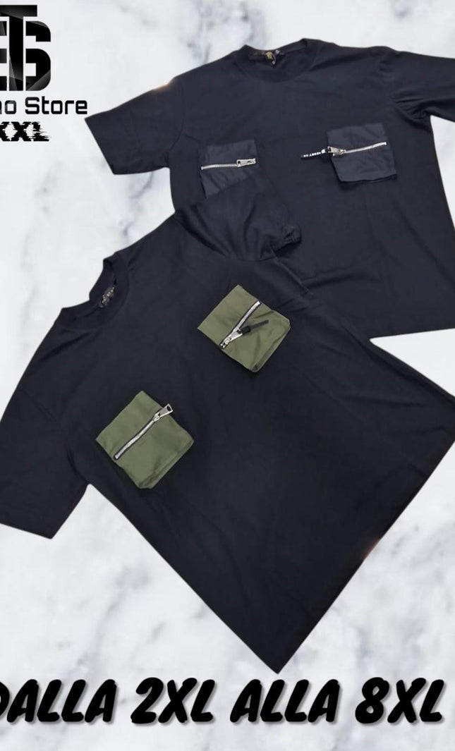 T-SHIRT C/TASCA ZIP