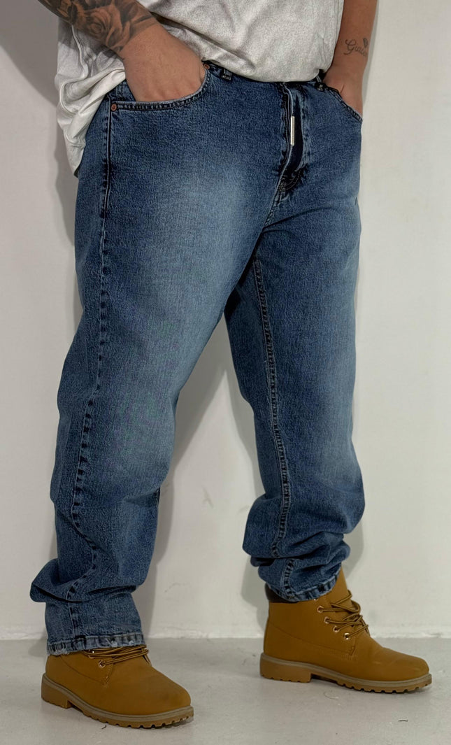 JEANS BAGGY MSP4 BLU