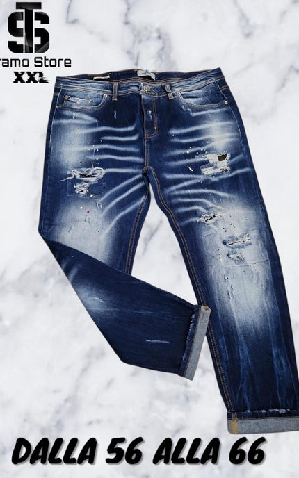 JEANS D25 BLUE