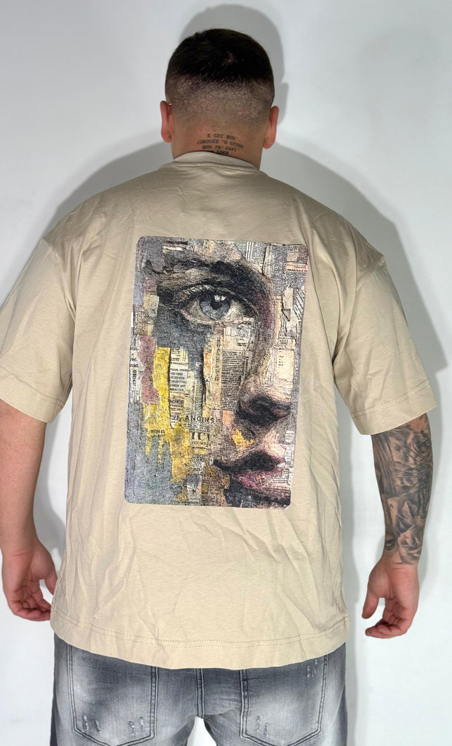 T-SHIRT OCCHIO GIALLO