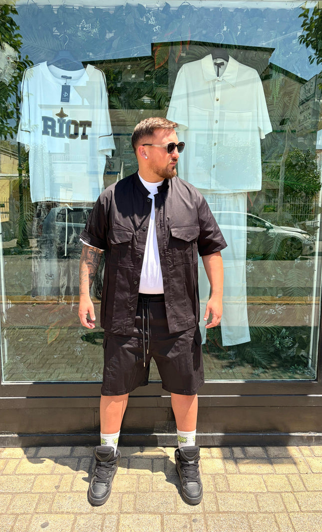 COMPLETO CAMICIA PIEGHE
