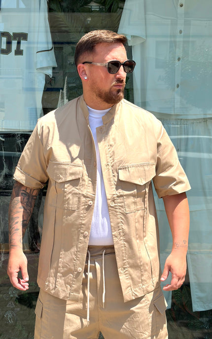 COMPLETO CAMICIA PIEGHE