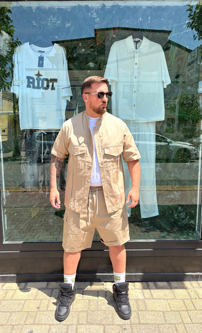 COMPLETO CAMICIA PIEGHE