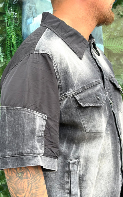 COMPLETO JEANS E NYLON