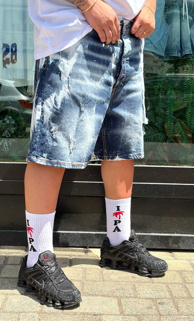 BERMUDA JEANS BLU