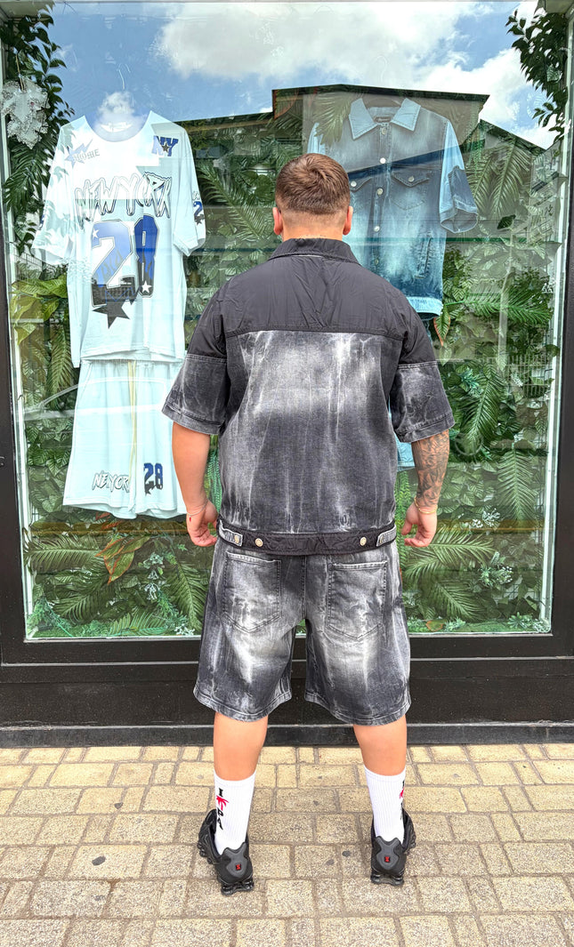 COMPLETO JEANS E NYLON