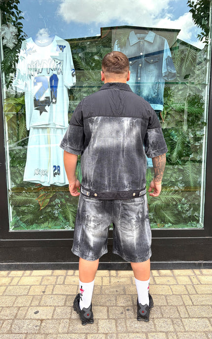 COMPLETO JEANS E NYLON