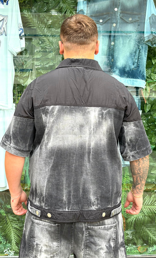 COMPLETO JEANS E NYLON