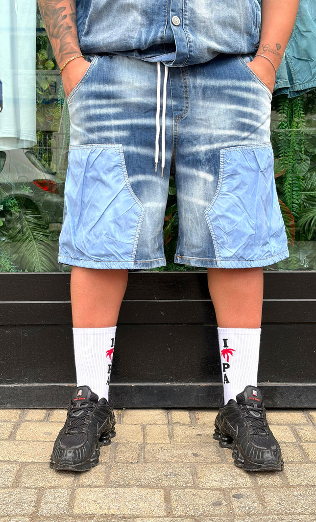 COMPLETO JEANS E NYLON