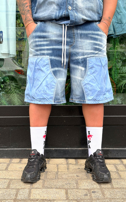 COMPLETO JEANS E NYLON