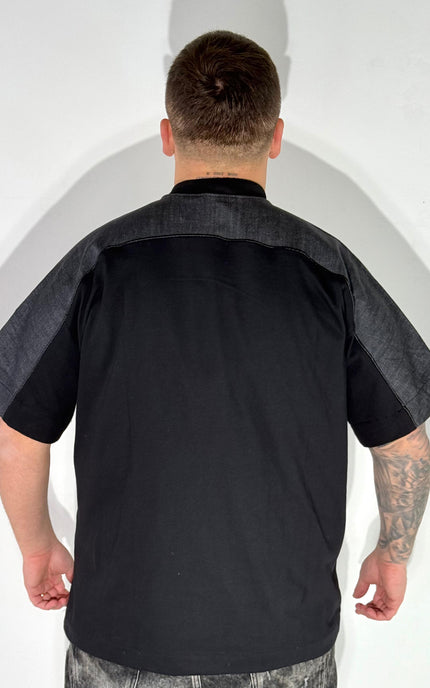 T-SHIRT CARRÉ JEANS E PROFILO
