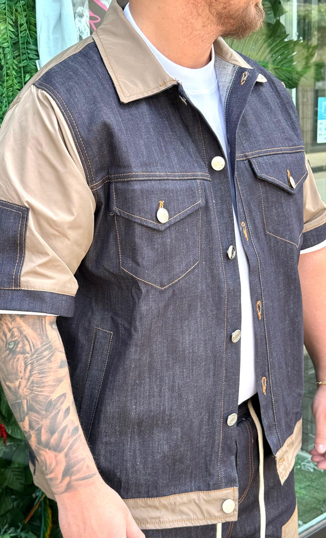 COMPLETO JEANS/NYLON