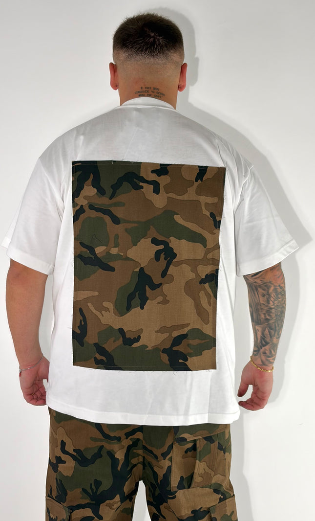 T-SHIRT PANNELLO MIMETICO