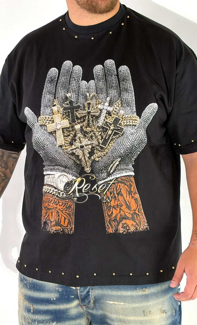 T-SHIRT MANI+BORCHIE