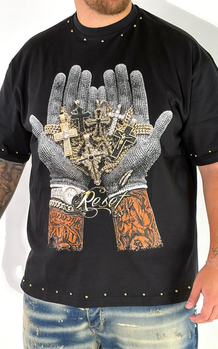 T-SHIRT MANI+BORCHIE