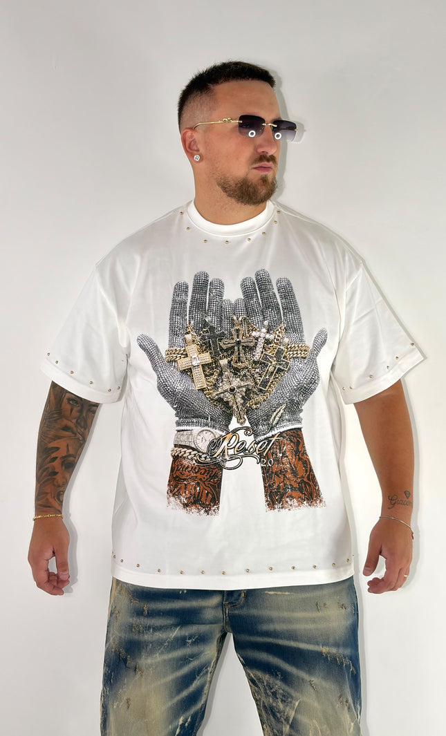 T-SHIRT MANI+BORCHIE