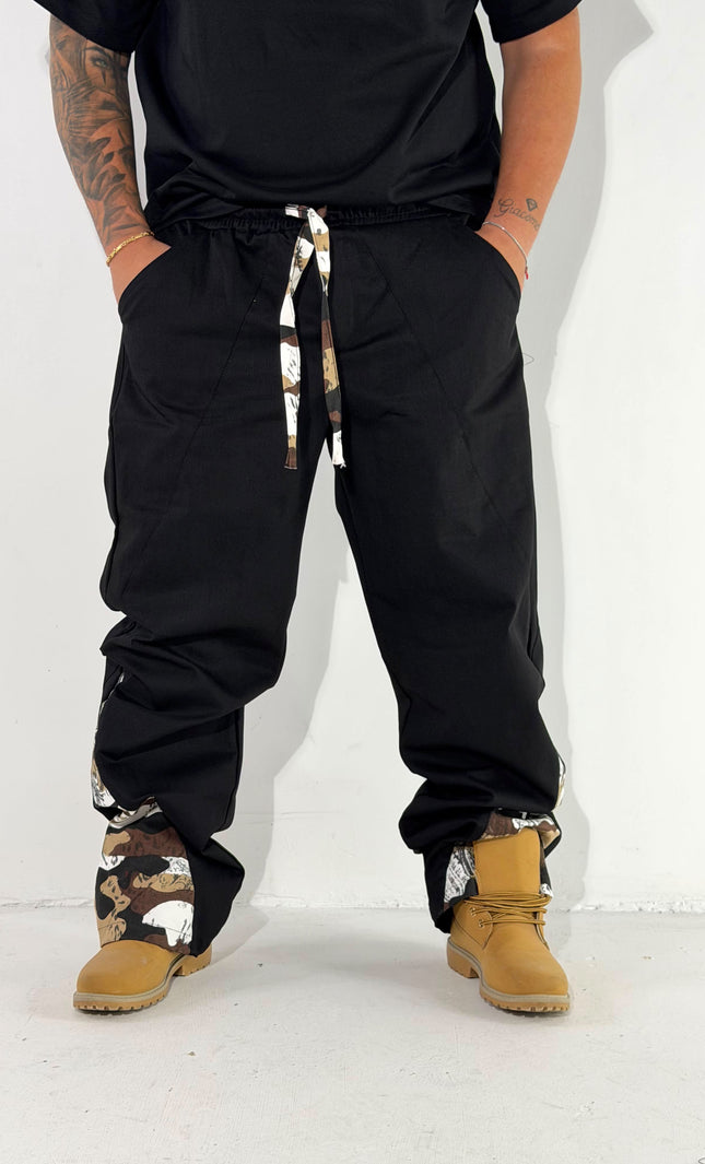 PANTALONE C/TAGLI MIMETICO