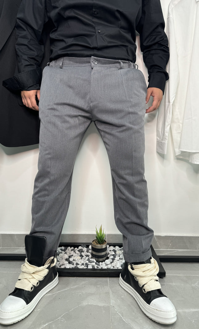 PANTALONE TB GRIGIO