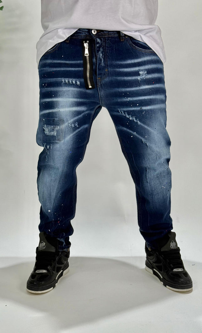 JEANS LUCAS BLU