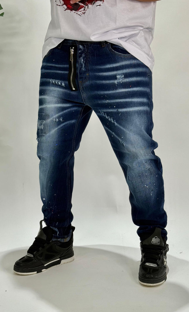 JEANS LUCAS BLU