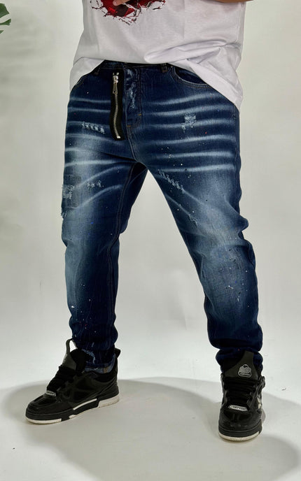 JEANS LUCAS BLU