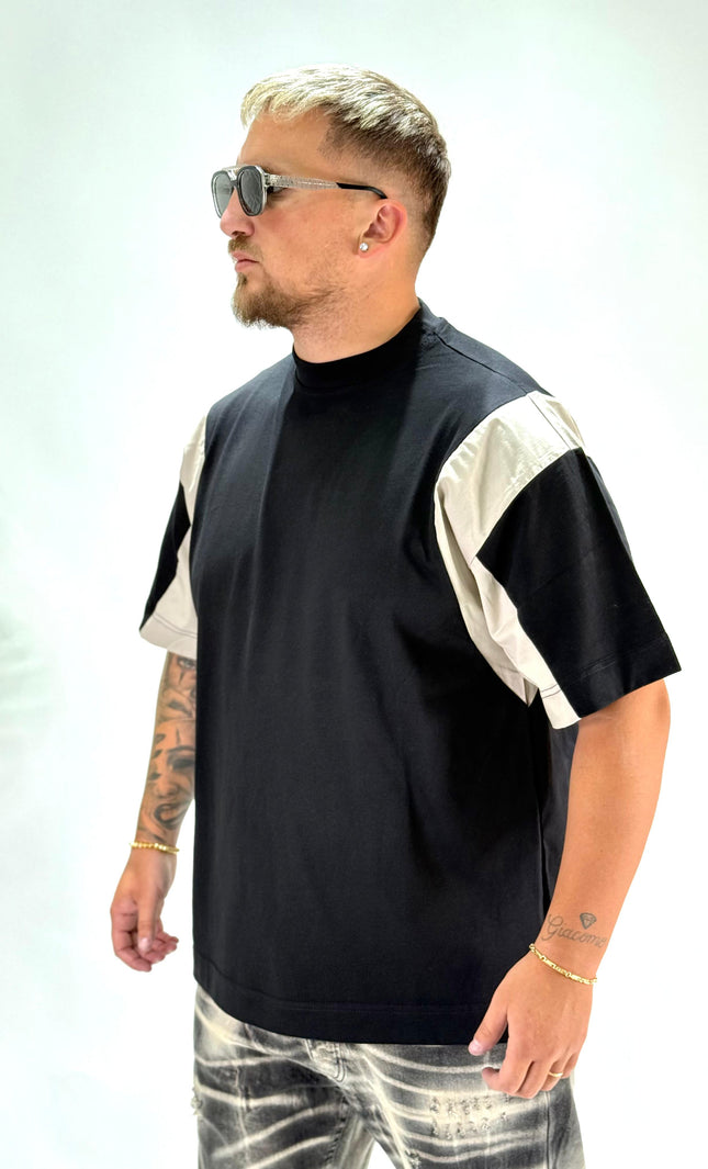 T-SHIRT POPOLIN SPALLA