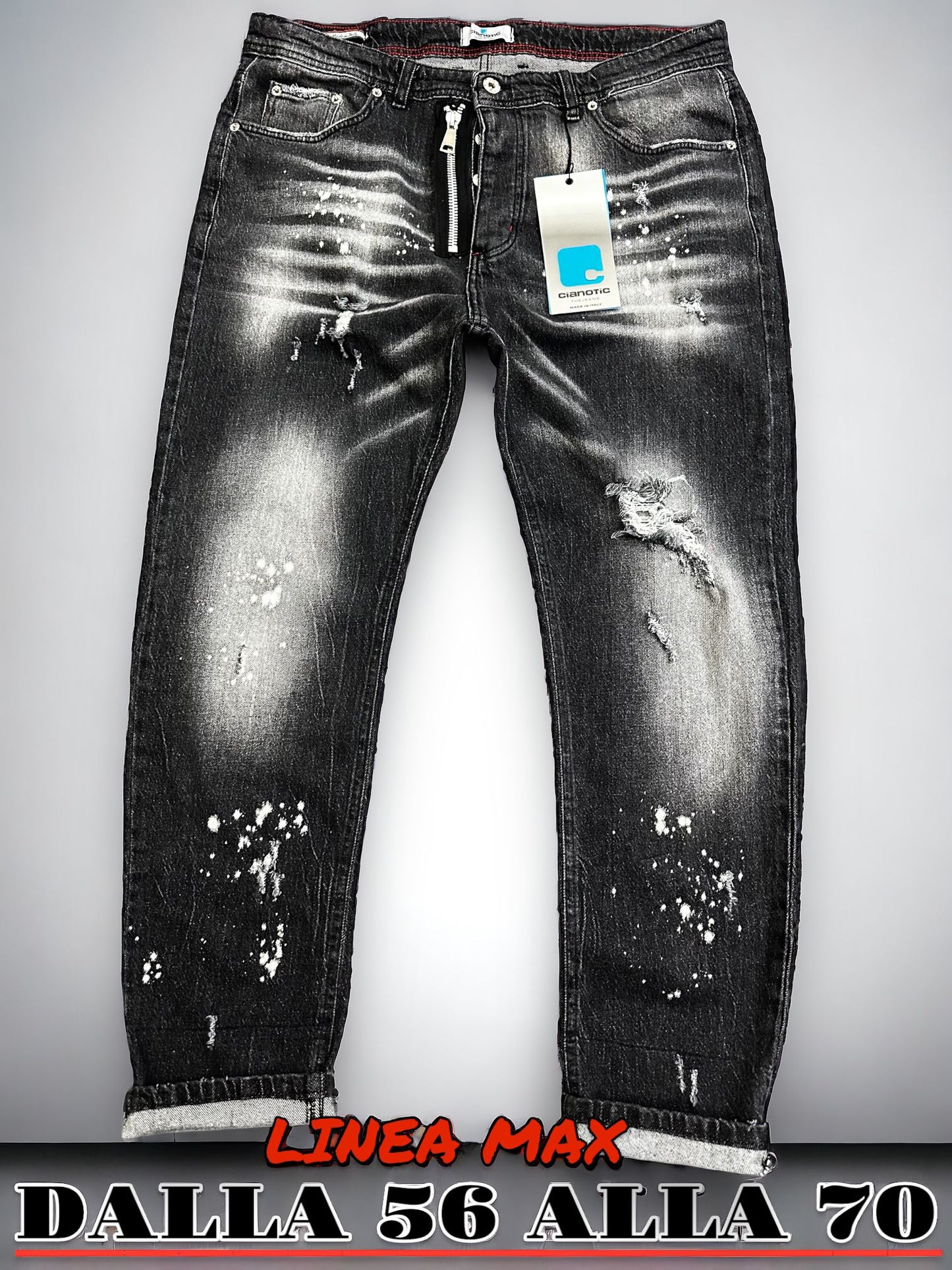 JEANS NAVON BLACK MAX