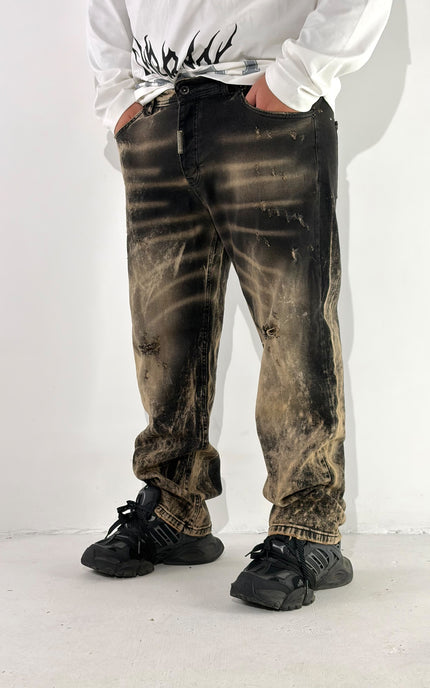 JEANS BAGGY STARK S/BLACK